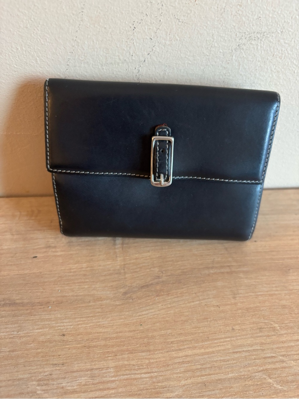 Authentic Coach  black leather wallet